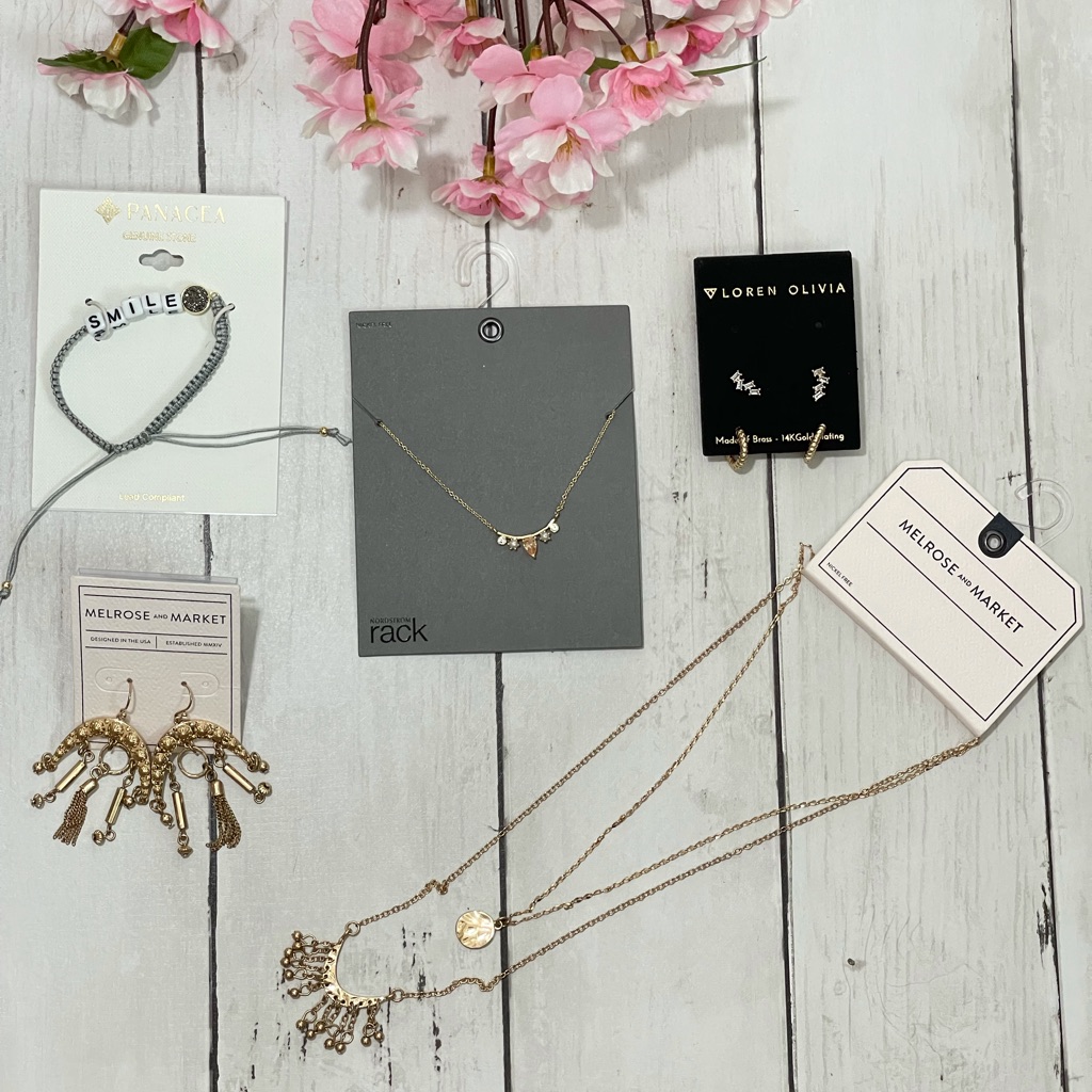 Nordstrom Brand Jewelry Lot Of 5 Pieces